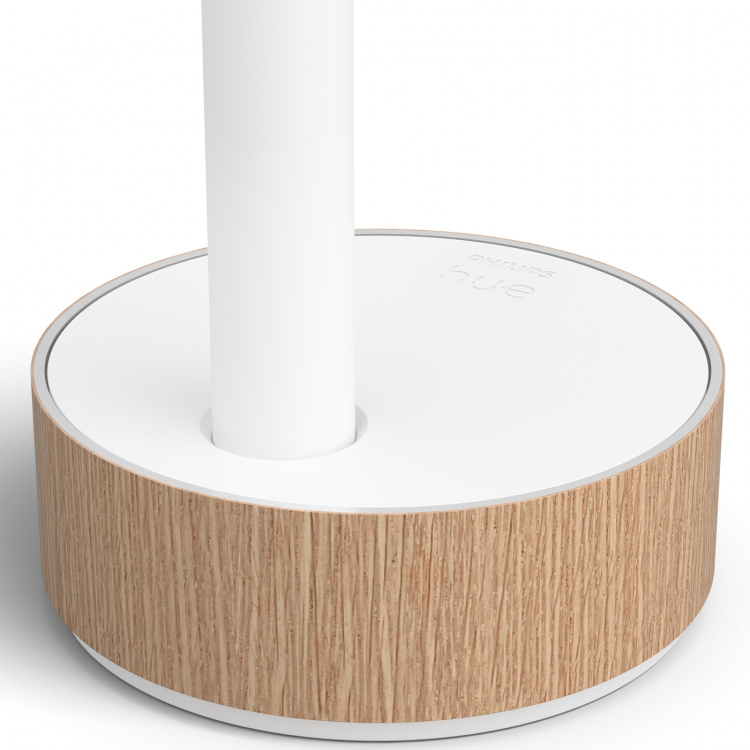 Philips Hue Gradient Signe bordlampe hvit/farget eik