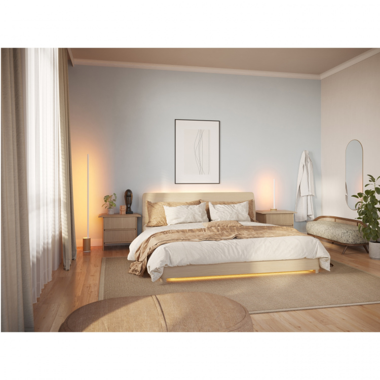 Philips Hue Gradient Signe bordlampe hvit/farget eik