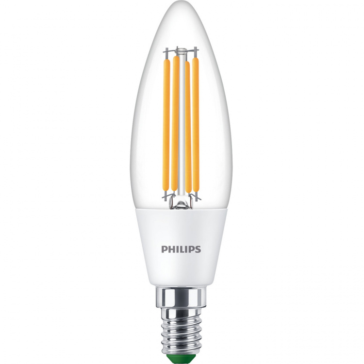 Philips LED E14 Crown 40W Clear 485lm Energiklasse A Philips LED E14 Crown 40W Clear 485lm Energiklasse A