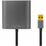 LogiLink USB-A 3.0 -> HDMI hunn + VGA hunn-adapter LogiLink USB-A 3.0 -> HDMI hunn + VGA hunn-adapter