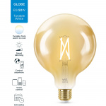 WiZ WiFi Smart LED E27 Globe 120 50W Filament Amber