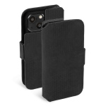 Krusell Leather Phone Wallet iPhone 13 Mini Black Krusell Leather Phone Wallet iPhone 13 Mini Black