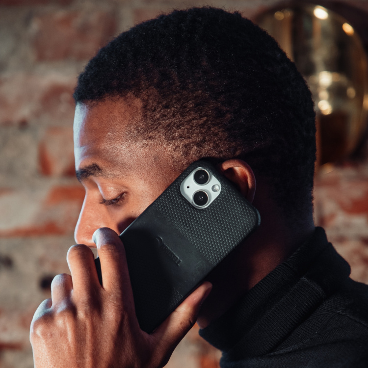 Krusell Lærdeksel iPhone 13 Pro Svart Krusell Lærdeksel iPhone 13 Pro Svart