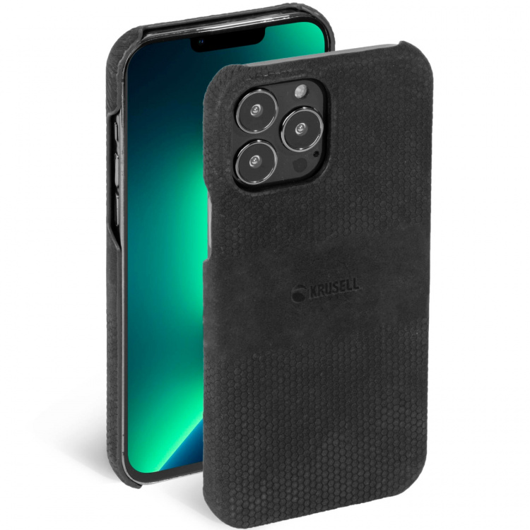Krusell Skinndeksel iPhone 13 Pro Max Svart