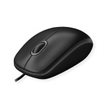 Logitech B100 optisk USB-mus, 800 dpi, 180 cm kabel, svart