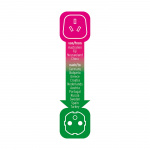 brennenstuhl Reiseplugg / reiseadapter (reisekontaktadapter for: Euro-kontakt og Australia, Kina-plugg) svart