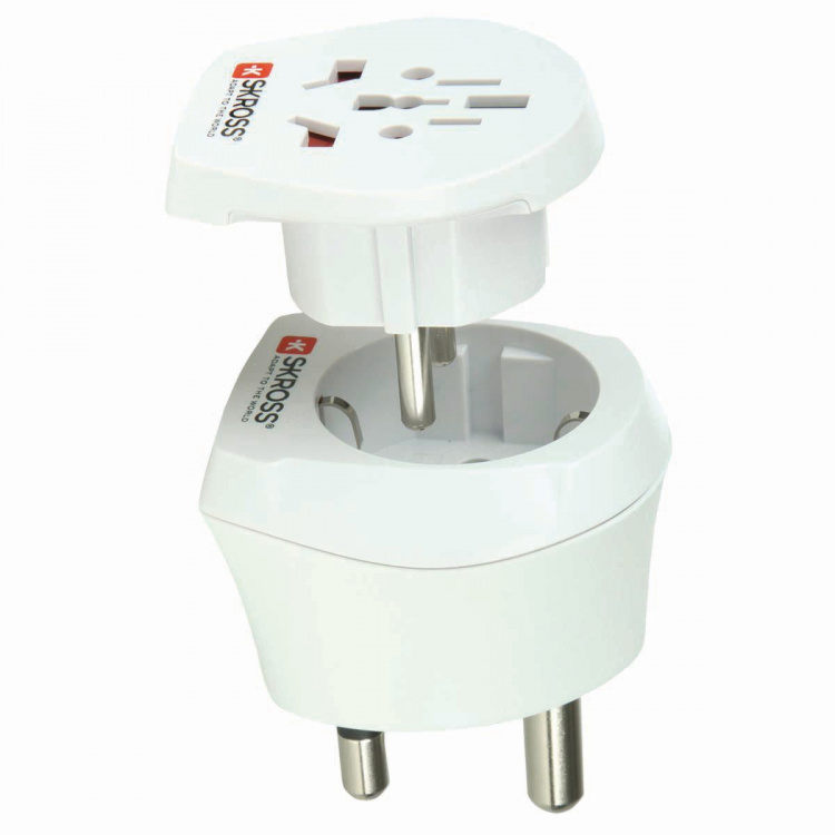 SKROSS Reise Adapter Combo - Verden-till-Sør-Afrika Earthed SKROSS Reise Adapter Combo - Verden-till-Sør-Afrika Earthed