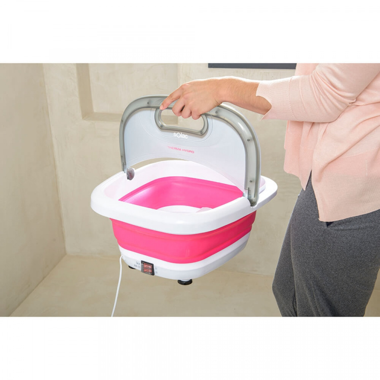 SOLAC Therma Hydro Sammenleggbar Fotmassasjeapparat SOLAC Therma Hydro Sammenleggbar Fotmassasjeapparat