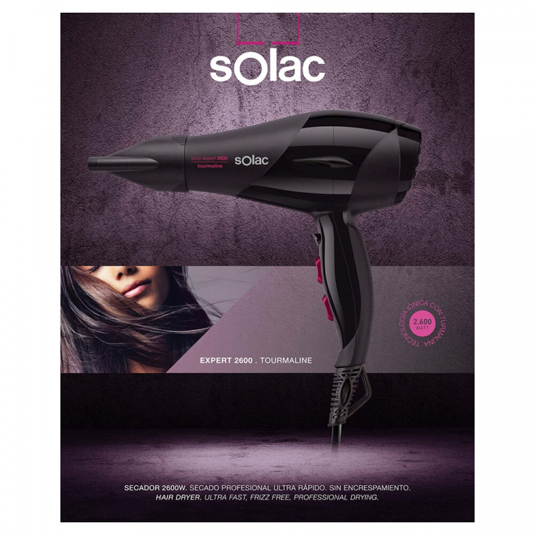 SOLAC Hårtørker 2600W