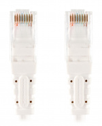 Bandridge CAT5e UTP Nettverkskabelen RJ45 (8P8C) Han - RJ45 (8P8C) Han 7.50 m Hvit