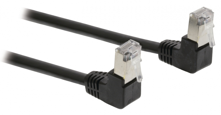 Valueline CAT5e SF/UTP Nettverkskabelen RJ45 (8P8C) Han - RJ45 (8P8C) Han 3.00 m Sort