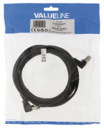 Valueline CAT5e SF/UTP Nettverkskabelen RJ45 (8P8C) Han - RJ45 (8P8C) Han 3.00 m Sort