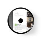 Nedis Tale Kabel på Snelle | RG174 | 50 Ohm | Singel Skjermet | ECA | 100.0 m | Koax | PVC | Sort | Rull Nedis Tale Kabel på Snelle | RG174 | 50 Ohm | Singel Skjermet | ECA | 100.0 m | Koax | PVC | Sort | Rull