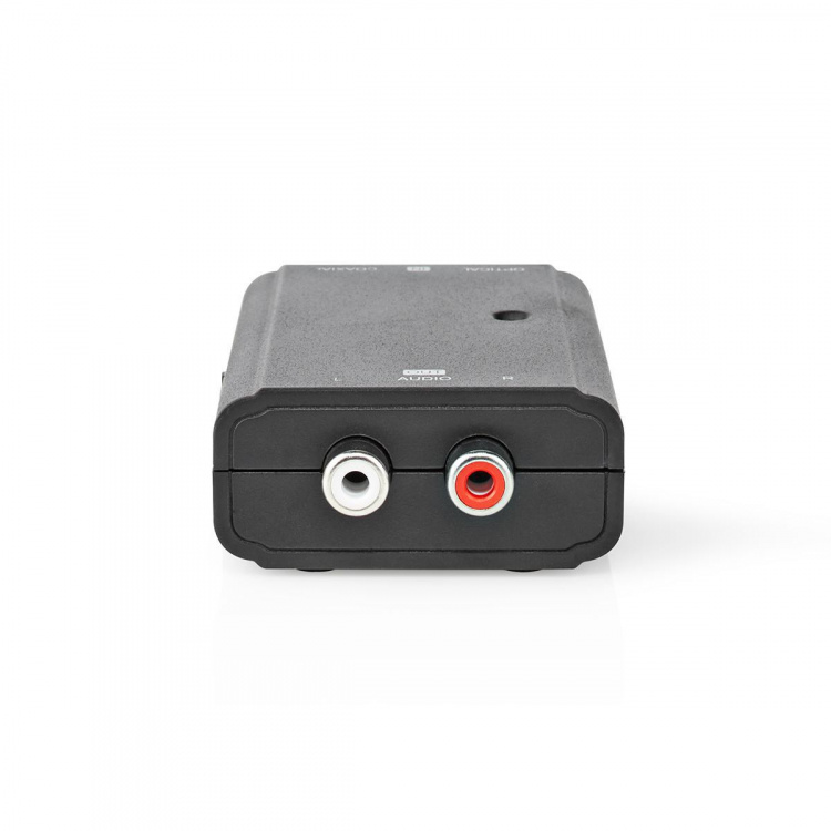 Nedis Digital Audio Converter | 2-veis | Inngang for lyd-/video-/datatilkoblinger: 1x S/PDIF (RCA) Female / 1x Toslink Female | Utgang for lyd-/video-/datatilkoblinger: 2x RCA Male | Manuell | Sort Nedis Digital Audio Converter | 2-veis | Inngang for lyd-/video-/datatilkoblinger: 1x S/PDIF (RCA) Female / 1x Toslink Female | Utgang for lyd-/video-/datatilkoblinger: 2x RCA Male | Manuell | Sort