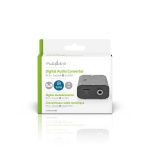 Nedis Digital Audio Converter | 2-veis | Inngang for lyd-/video-/datatilkoblinger: 1x S/PDIF (RCA) Female / 1x Toslink Female | Utgang for lyd-/video-/datatilkoblinger: 2x RCA Male | Manuell | Sort Nedis Digital Audio Converter | 2-veis | Inngang for lyd-/video-/datatilkoblinger: 1x S/PDIF (RCA) Female / 1x Toslink Female | Utgang for lyd-/video-/datatilkoblinger: 2x RCA Male | Manuell | Sort