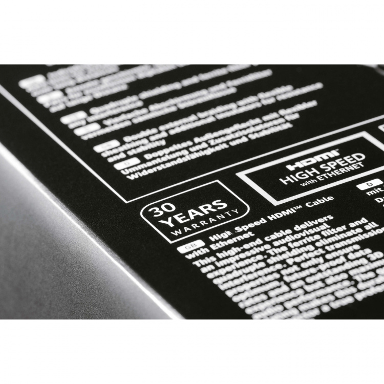 Hama TY HDMI Kabel 1 m Klasse 5 Gull Hama TY HDMI Kabel 1 m Klasse 5 Gull