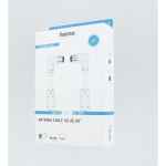 Hama Antennekabel Vinklet 90dB Hvit 5.0m Hama Antennekabel Vinklet 90dB Hvit 5.0m