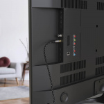 Hama Antennekabel SAT 120dB F-F Svart/Grå 1.5m