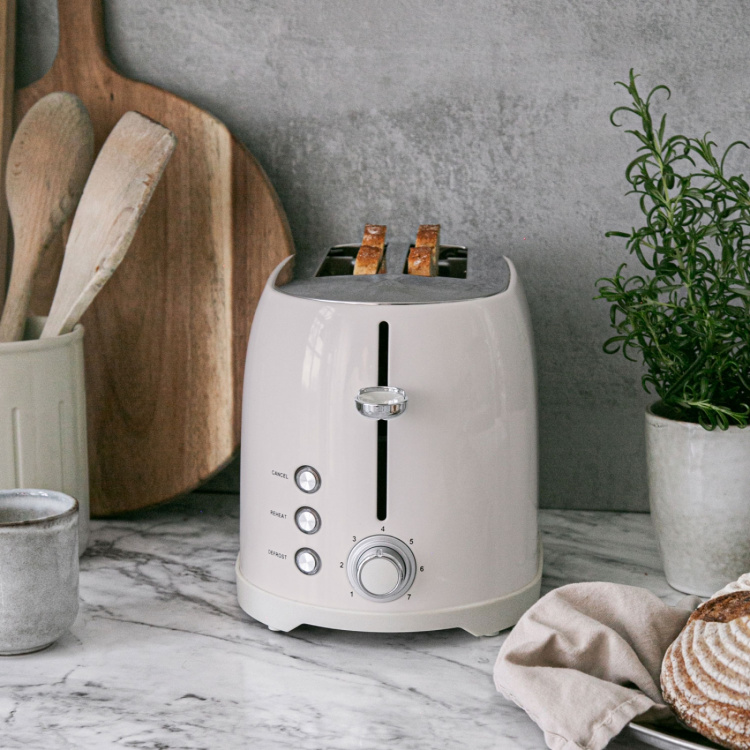 Champion Brödrost 2 skivor Creme White Champion Brödrost 2 skivor Creme White