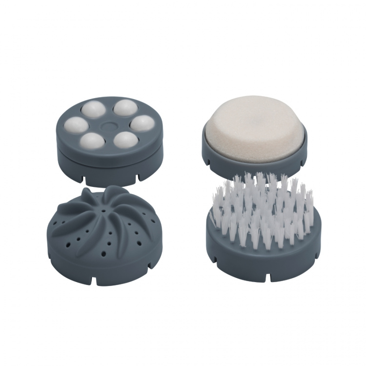 Champion Sammenleggbart fotbad 5L FB210 Grå/Hvit Champion Sammenleggbart fotbad 5L FB210 Grå/Hvit