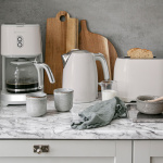 Champion 12-koppers/1,5 liters kaffetrakter KB610 Creme White Series Champion 12-koppers/1,5 liters kaffetrakter KB610 Creme White Series