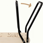 Micki Lær å gå-barnevogn i tre premium