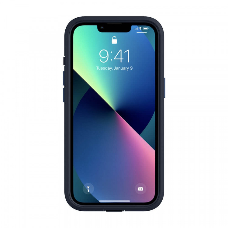 Survivor Mobildeksel AT Earth iPhone 13 Pro Storm Blå