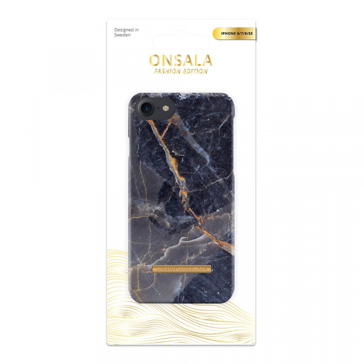 Onsala COLLECTION Mobildeksel Shine Grey Marble iPhone 6/7/8/SE Onsala COLLECTION Mobildeksel Shine Grey Marble iPhone 6/7/8/SE