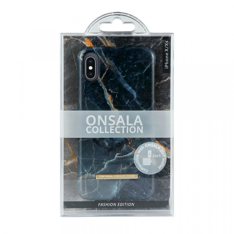 Onsala COLLECTION Mobildeksel Shine Grey Marble iPhoneX/Xs Onsala COLLECTION Mobildeksel Shine Grey Marble iPhoneX/Xs