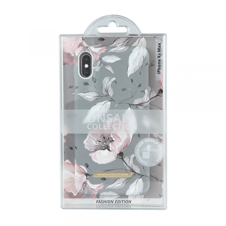 Onsala COLLECTION Mobildeksel Soft Flowerleaves iPhoneXs Max Onsala COLLECTION Mobildeksel Soft Flowerleaves iPhoneXs Max
