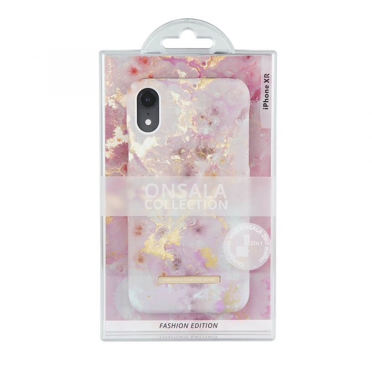 Onsala COLLECTION Mobildeksel Shine RoseGold Marble iPhoneXR Onsala COLLECTION Mobildeksel Shine RoseGold Marble iPhoneXR