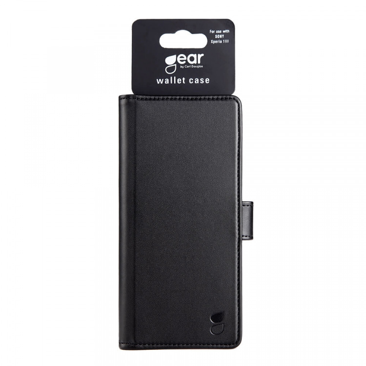 Gear Lommebokdeksel Svart - Xperia 1 III Gear Lommebokdeksel Svart - Xperia 1 III