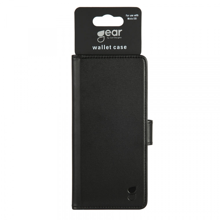 Gear Lommebokdeksel Svart - Motorola E6i
