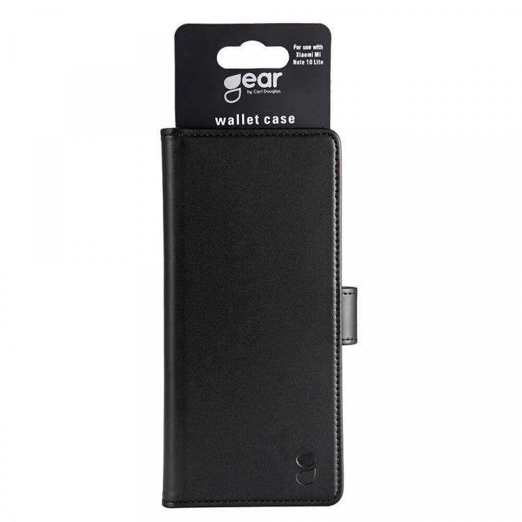 Gear Lommebokdeksel Svart - Xiaomi Mi Note 10 Lite