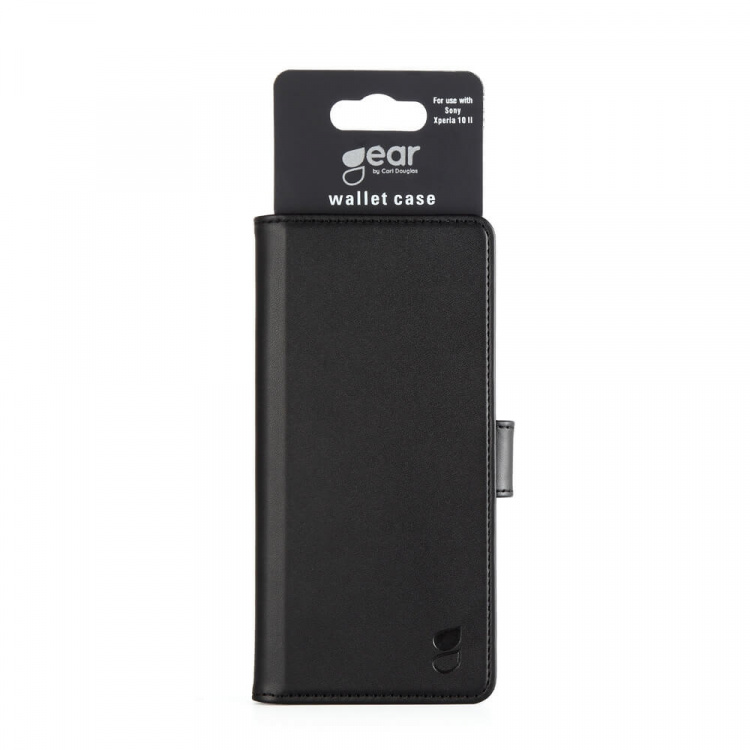Gear Lommebokdeksel Svart - Xperia 10 II