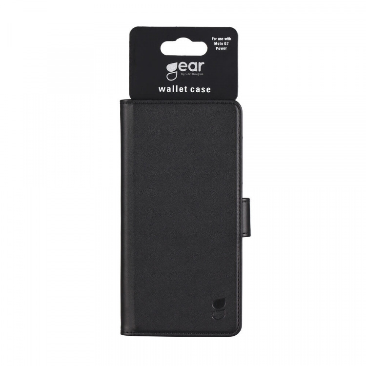 Gear Lommebokveske Motorola Moto G7 Power Svart