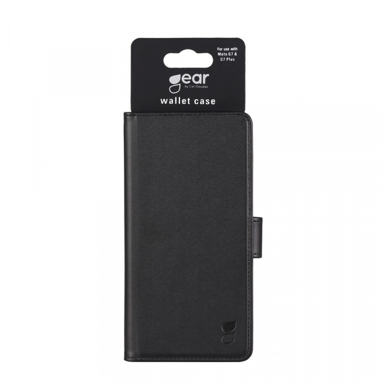 Gear Lommebokveske Motorola Moto G7 / G7 Plus Svart