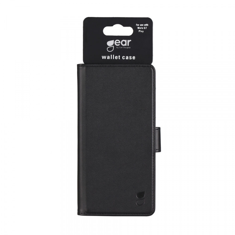 Gear Lommebokveske Motorola Moto G7 Play Svart