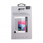 Gear Herdet Glass 3D Gum Full Cover Hvit iPhone6/7/8/SE