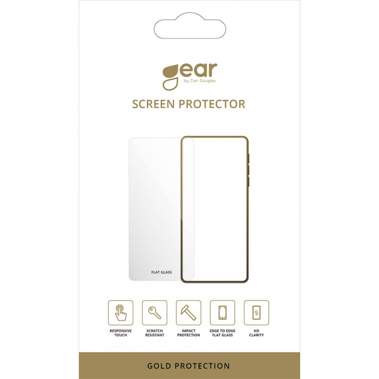 Gear Skjermbeskytter 2.5D Gold Case Friendly - Samsung A52 LTE, A52 5G, A52S 5G Gear Skjermbeskytter 2.5D Gold Case Friendly - Samsung A52 LTE, A52 5G, A52S 5G