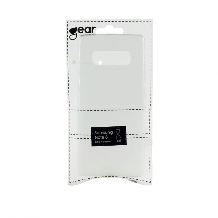 Gear Mobildeksel TPU Transparent - Samsung Note 8
