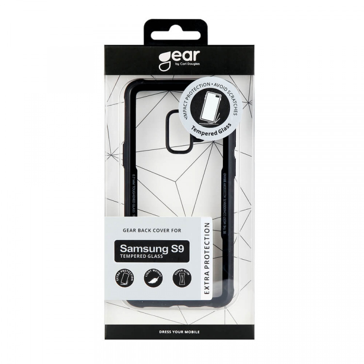 Gear Mobildeksel Herdet Glass - Samsung S9