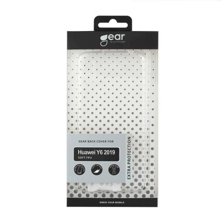 Gear Mobildeksel TPU Transparent - Huawei Y6 2019