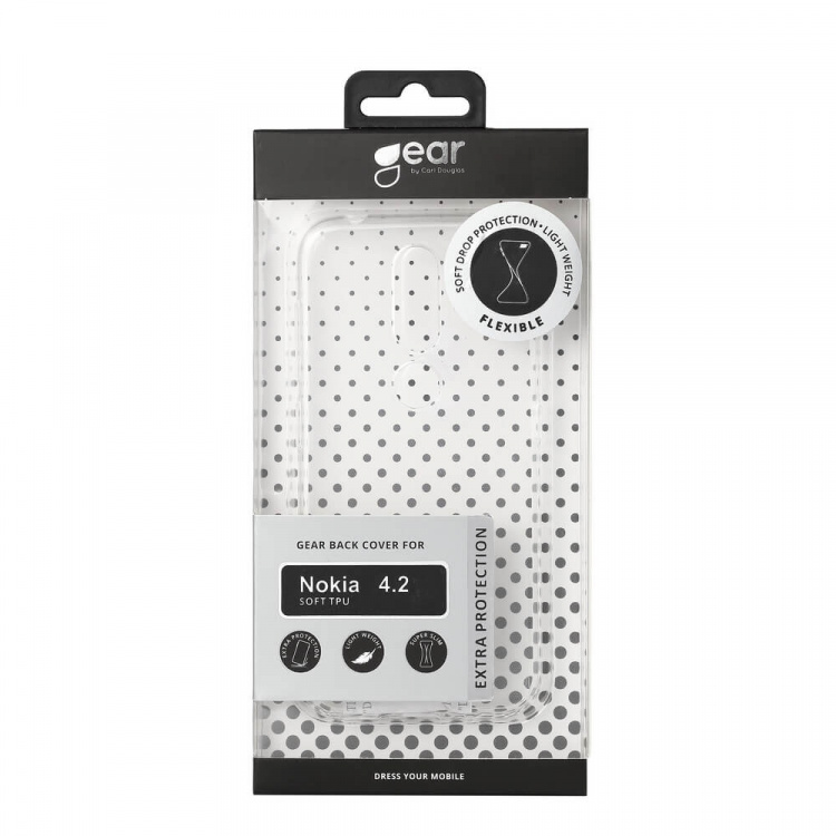 Gear Mobildeksel TPU Transparent - Nokia 4.2