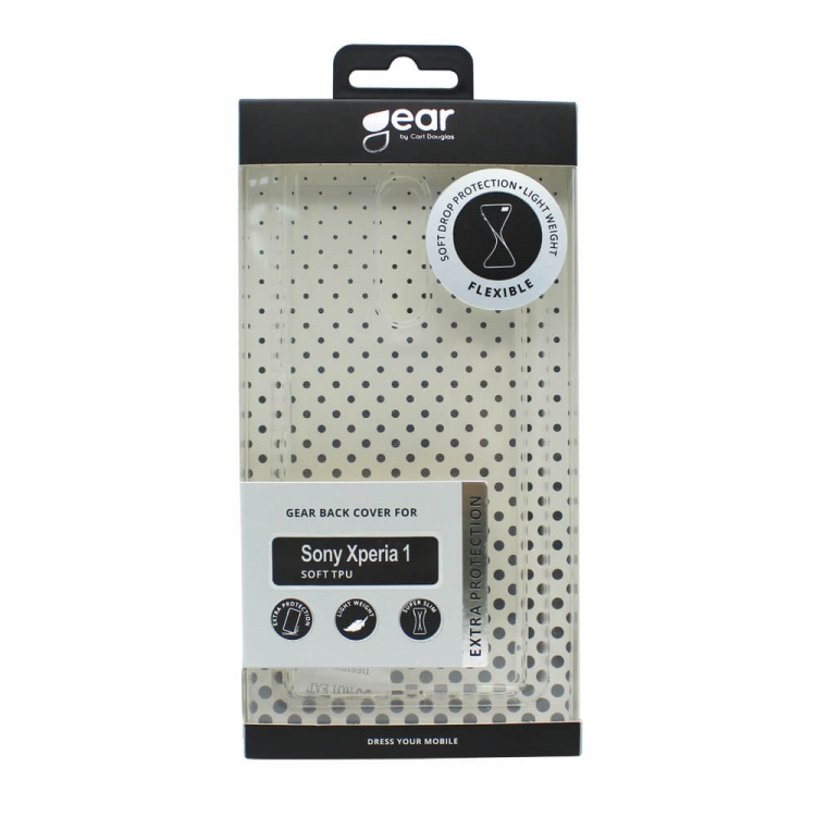 Gear Mobildeksel TPU Transparent - Sony Xperia 1 / XZ4