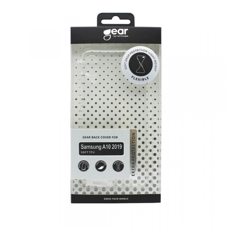 Gear Mobildeksel TPU Transparent - Samsung A10 2019
