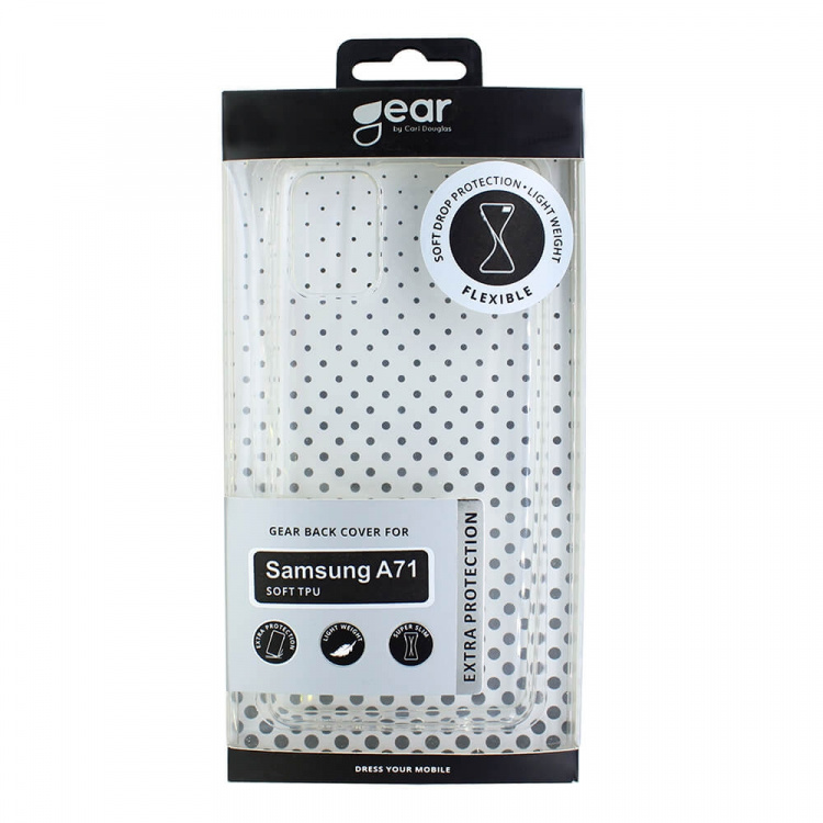 Gear Mobildeksel TPU Transparent - Samsung A71