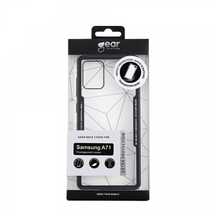 Gear Mobildeksel Herdet Glass - Samsung A71