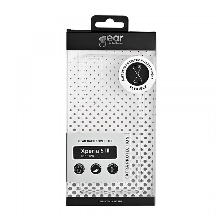 Gear Mobildeksel TPU Transparent - Xperia 5 III