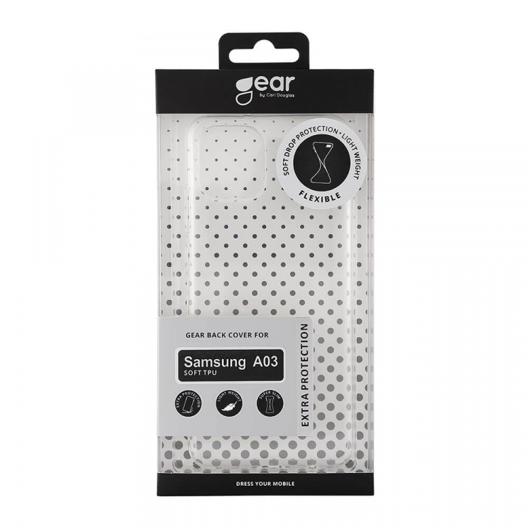 Gear Mobildeksel TPU Transparent - Samsung A03